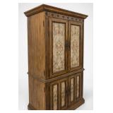 Hooker Seven Seas Floral Paneled Armoire
