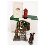 Department 56 English Post Box & Newspaper Stand