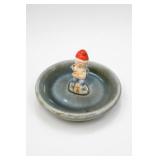 Shamrock Porcelain Made In Ireland Ashtray/ Ring