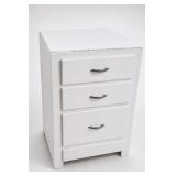 White Four-Drawer Chest Of Drawers