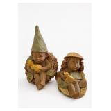 Tom Clark Cairn Gnome Figurine Pair