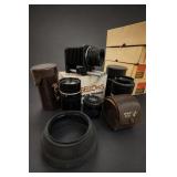 Canon Lentar Spiratone Camera Lens Accessory Lot