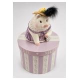 Mud Pie Ceramic Piggy Bank
