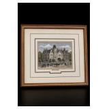 ï¿½cole De Denison Framed Architectural Print