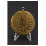 Zell Fifth Avenue Pocket Watch Powder Compact