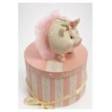 Mud Pie Piggy Bank With Matching Box