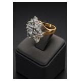 18KT GE Ring, Size 5