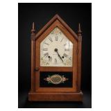 Seth Thomas Floral Pendulum Mantel Clock