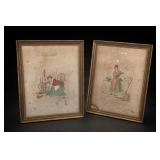 F. O. C. Darley Framed Prints, The Widow Wright