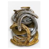Decorative Painted Horseshoes Lot