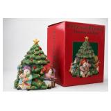 Fitz And Floyd Snowman Jamboree Cookie Jar