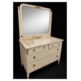 Vintage Dresser With Mirror