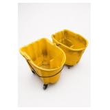 Rubbermaid Commercial WaveBrake Mop Buckets, 2