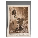 Lee Marmon Signed White Man's Moccasins Print