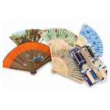 Folding Fan Lot With Daiso Japan 23cm Fans