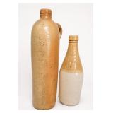 P. Hoppe Schiedam Marked Stoneware Bottle Lot