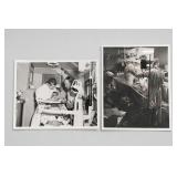 Vintage Surgical Operating Room Photo Pair