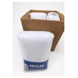 MIULEE White Fabric Panels 40' x 108'