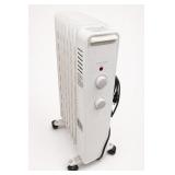 Mainstays Mechanical 1500W Oil-Filled Radiator