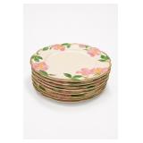 Franciscan Desert Rose Floral Plates