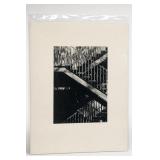 Charles T. Easley Signed 1977 Staircase Print