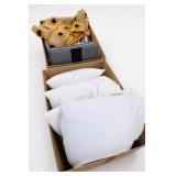 Assorted Pillows And Home Textiles Lot