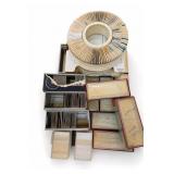 Slide Trays, Magazine Files & Index Cards Lot
