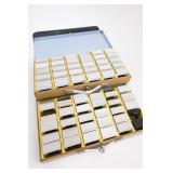 Vintage Black-And-White Photo Slides In Cases