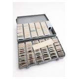 Two Metal Cases Of Transparency Slides