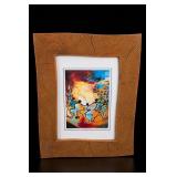 H. Sadi Celebrate Life Signed Framed Art 41/200