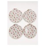Lefton Floral Plates Set