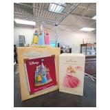 Hallmark Keepsake Disney & Barbie Ornaments (2)