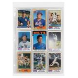 Topps & Fleer Mixed Sports Card Album Lot
