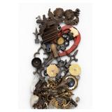 Mixed Vintage Hardware & Decorative Parts Lot