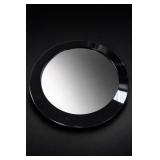 1983 Signed C. Jere Round Black Frame Mirror