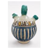 Hand-Painted Spanish Botijo Water Jug