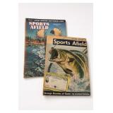 Sports Afield Magazines July 1944 & February 1949