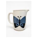 Arabia Made In Finland Butterfly Pitcher