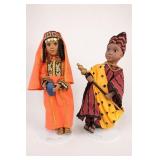 Avon Fine Collectibles Dressed Doll Pair