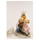 Ardco Colonial Couple Porcelain Table Lamp