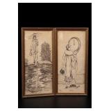 June H. Mueller Acceptance & Truth Framed Pair