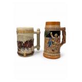 Anheuser-Busch Clydesdales Hitch Stein & Stein Set