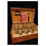 Crosby Gaige Cocktail Bar Book Cabinet Accessories