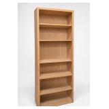 Solid Wood Bookcase, 84 in. High, 12 in. Deep