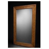 Large Wood Framed Lean To Mirror 48 x 86 in