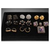 Vintage Assorted Costume Earring Lot