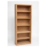 Oak Bookcase Approx. 84"H