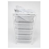 IKEA JONAXEL White Mesh Drawer Storage Unit