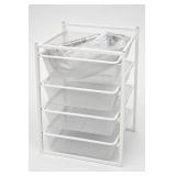 IKEA JONAXEL 604.199.57 Mesh Basket Storage Unit