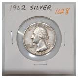 1962 Washington Quarter